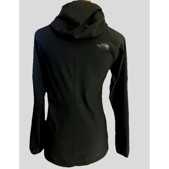 The North Face Womens XS Black Hoodie Full Zip Pocket Outdoor Jacket - Picture 6 of 10